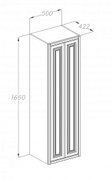  Пенал Касабланка белый – фотография-2